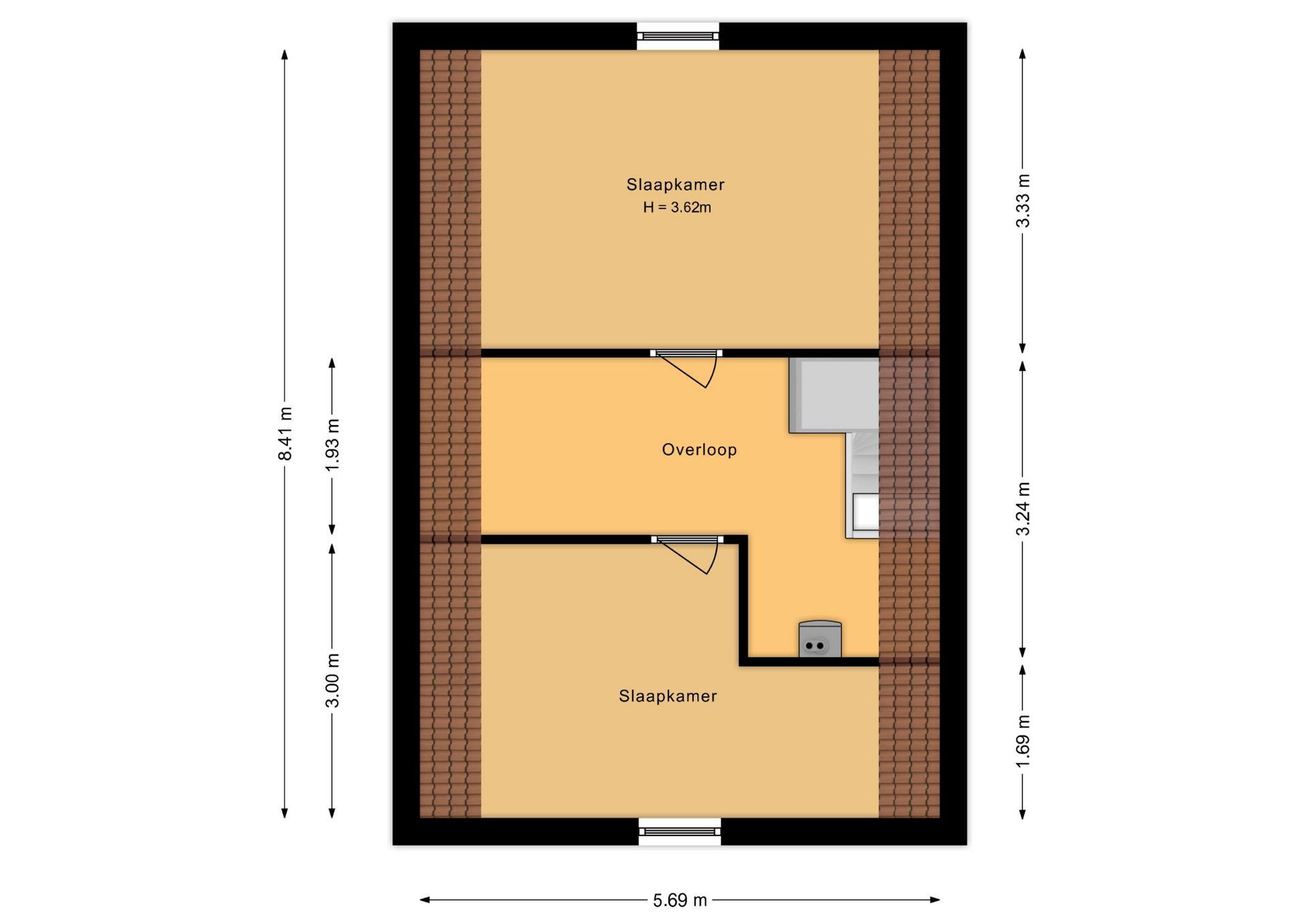 Karveel 56 26 - 8242 CP - lelystad-plattegrond-6