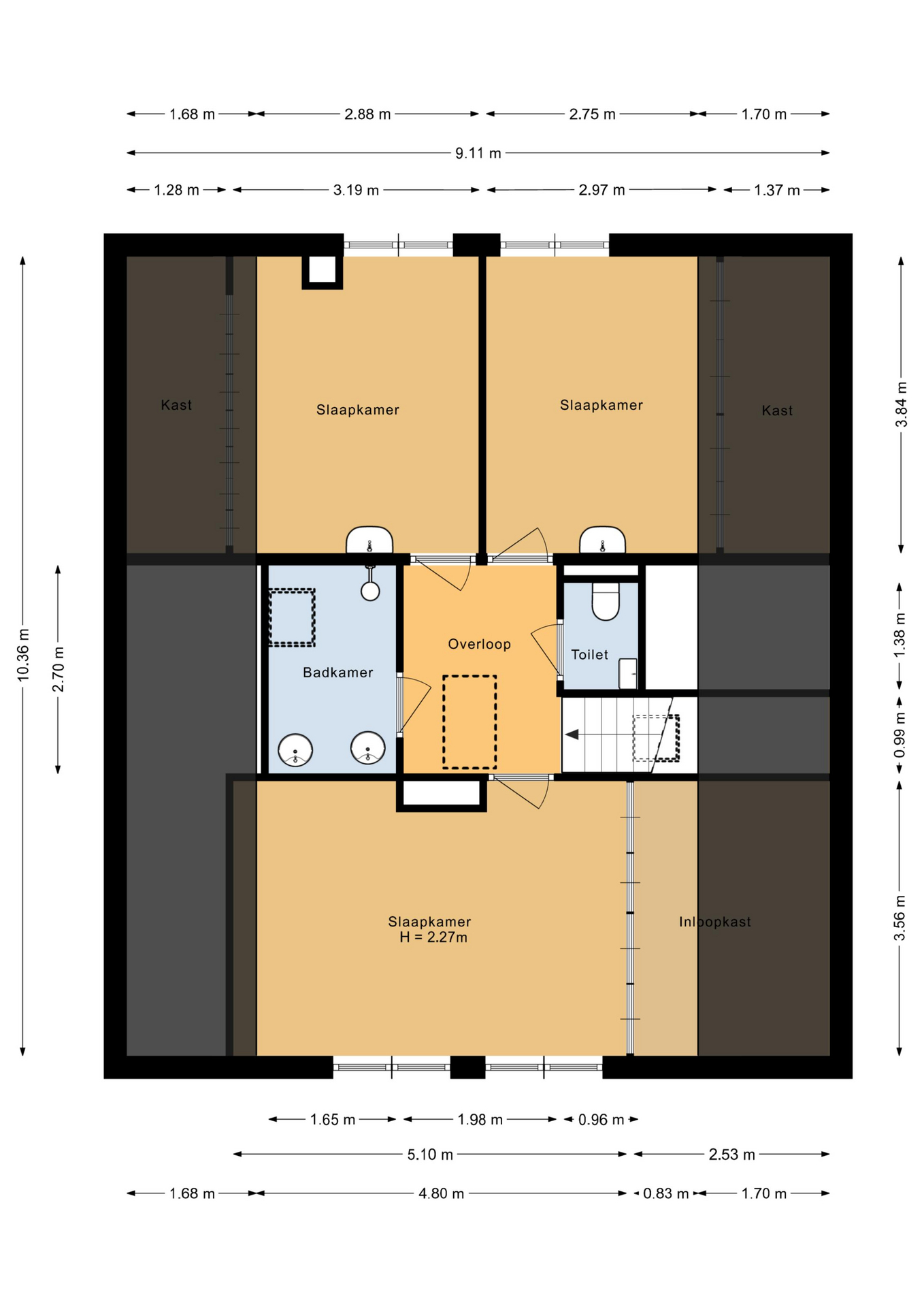 Buitenplaats 9 - 8212 AA - lelystad-plattegrond-2