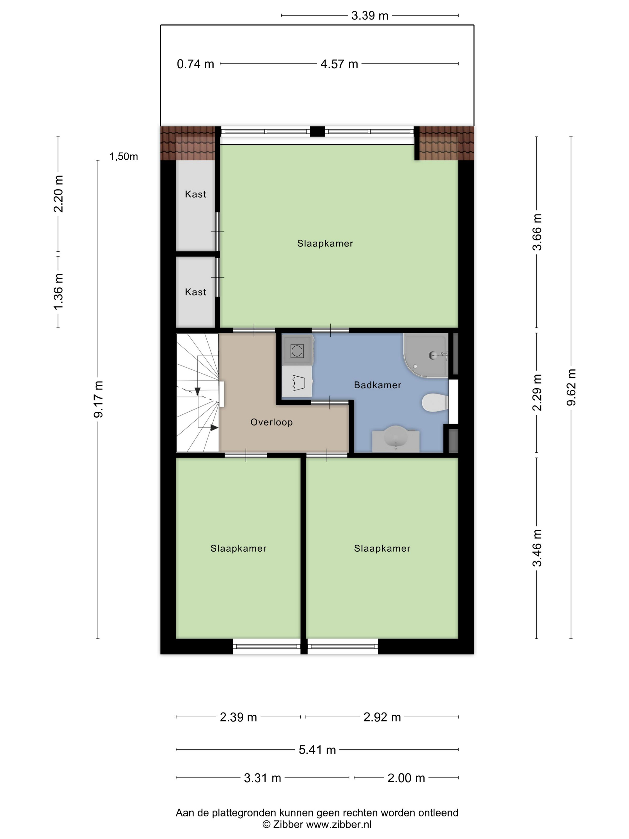 Punter 32 72 - 8242 EH - lelystad-plattegrond-2