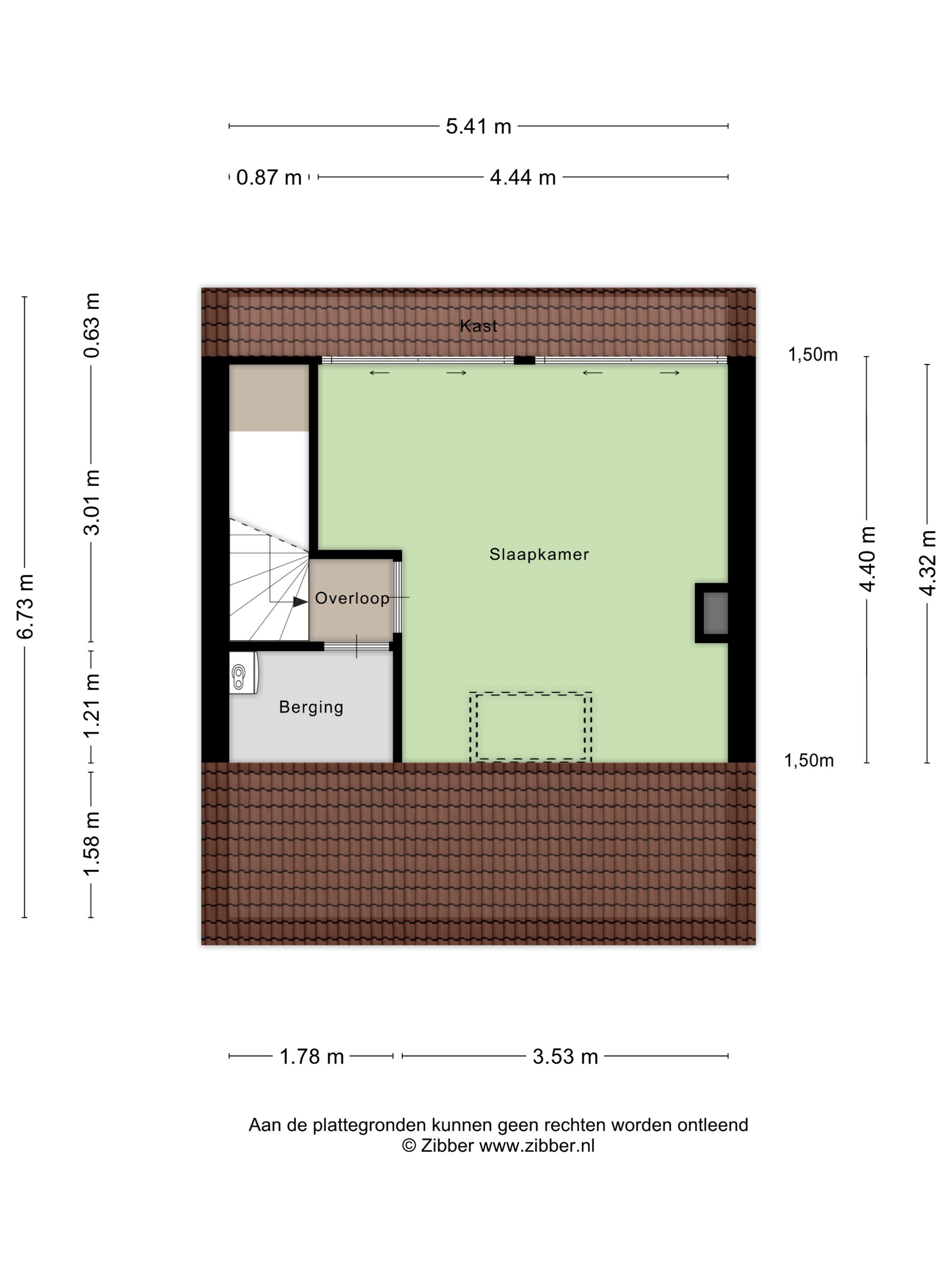 Punter 32 72 - 8242 EH - lelystad-plattegrond-3