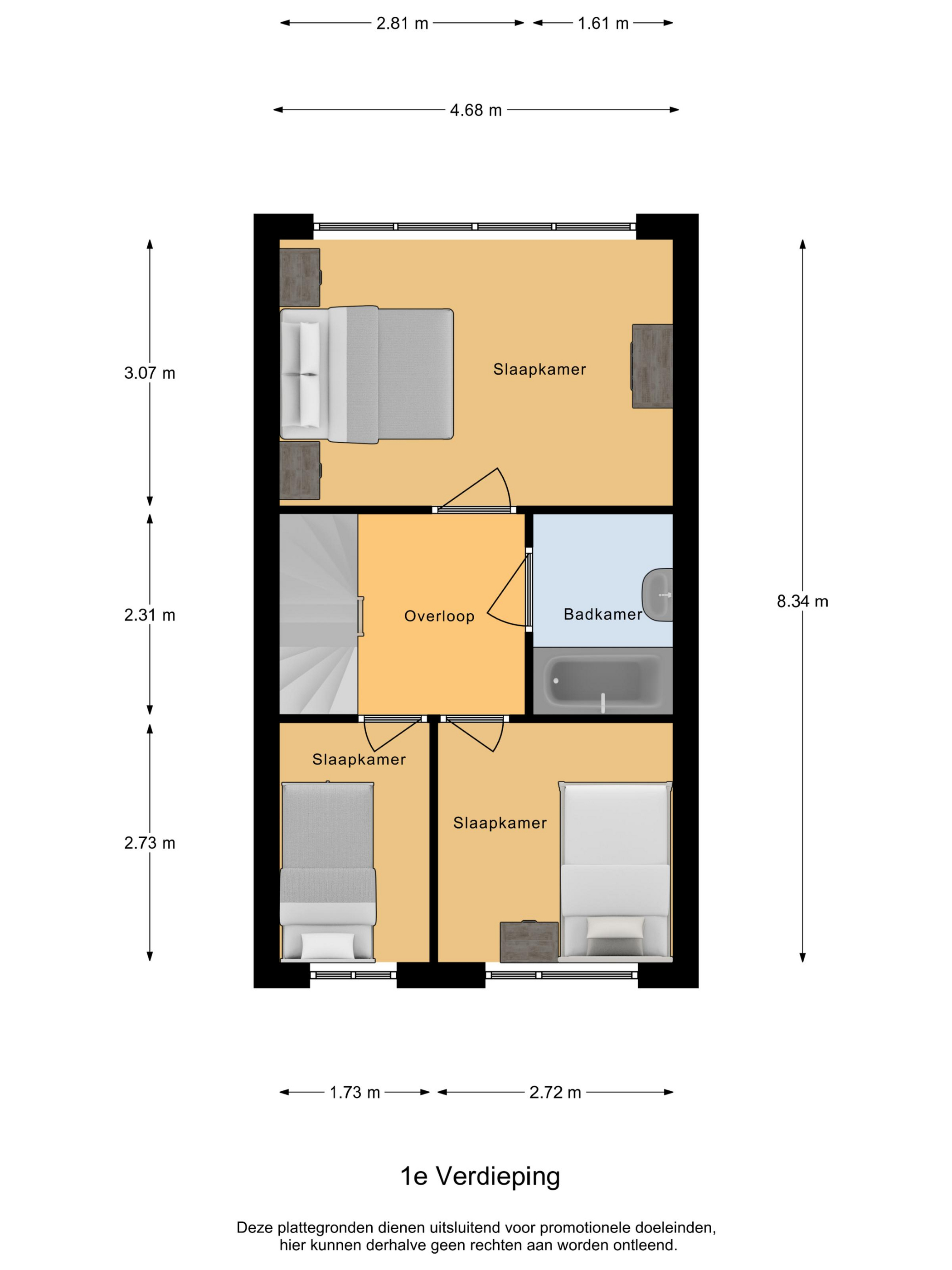 Tjalk 30 73 - 8232 NH - lelystad-plattegrond-2