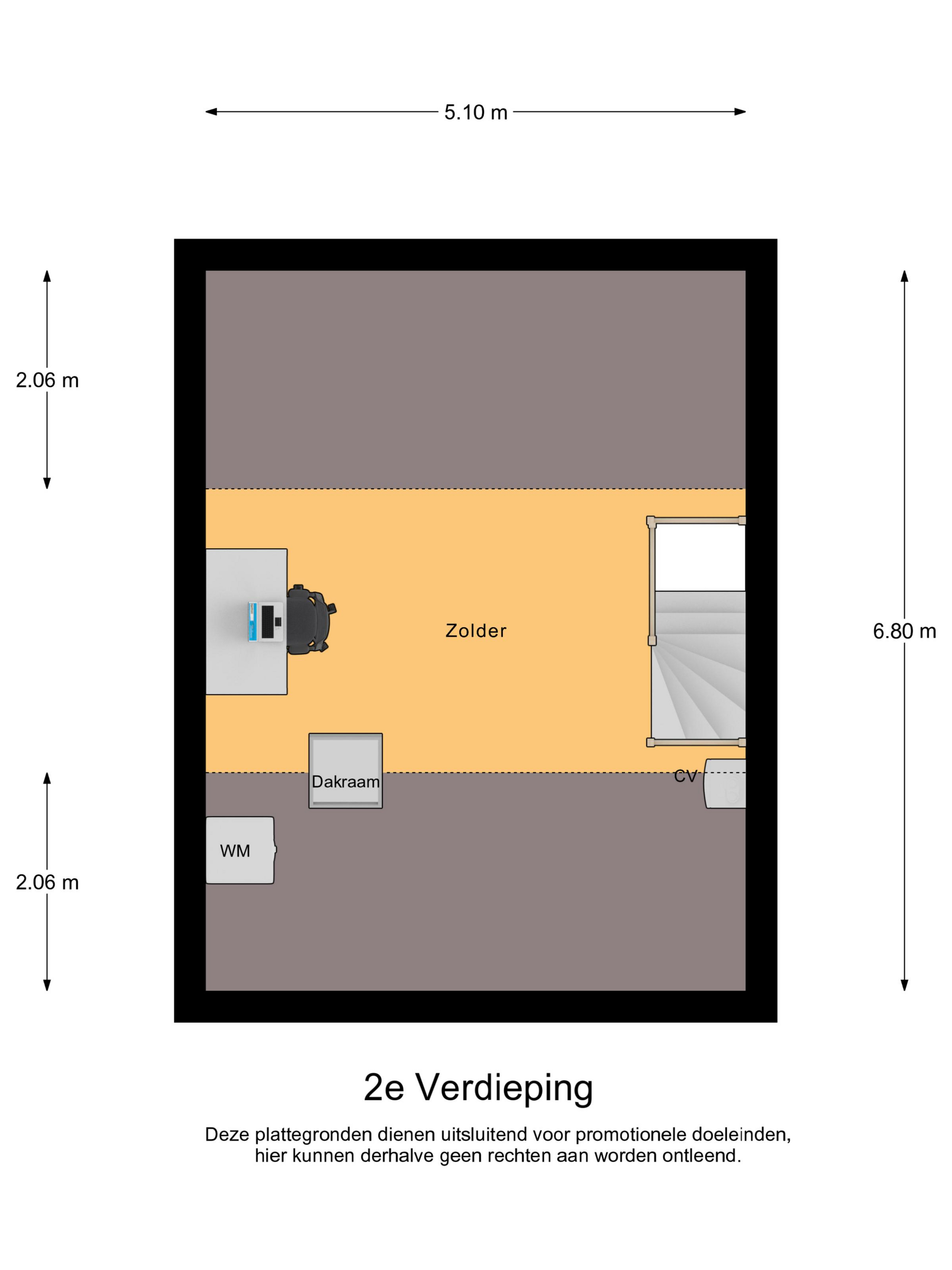 Schermer 70 - 8244 AP - lelystad-plattegrond-3