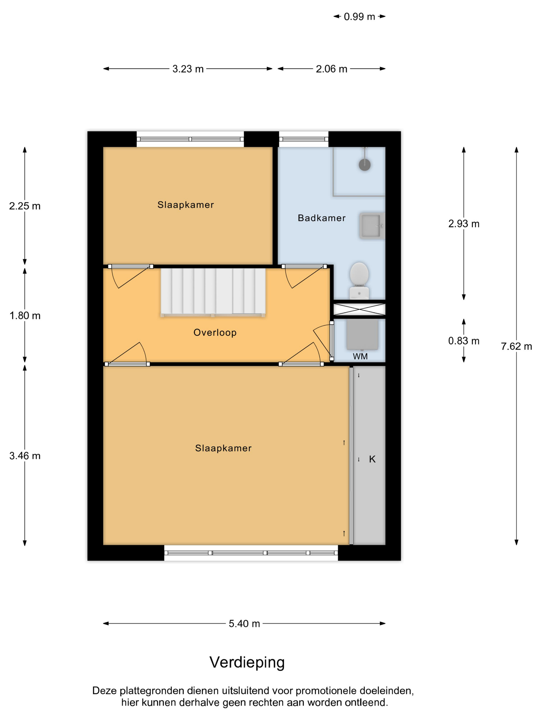 Langesloot 20 - 8226 SG - lelystad-plattegrond-2