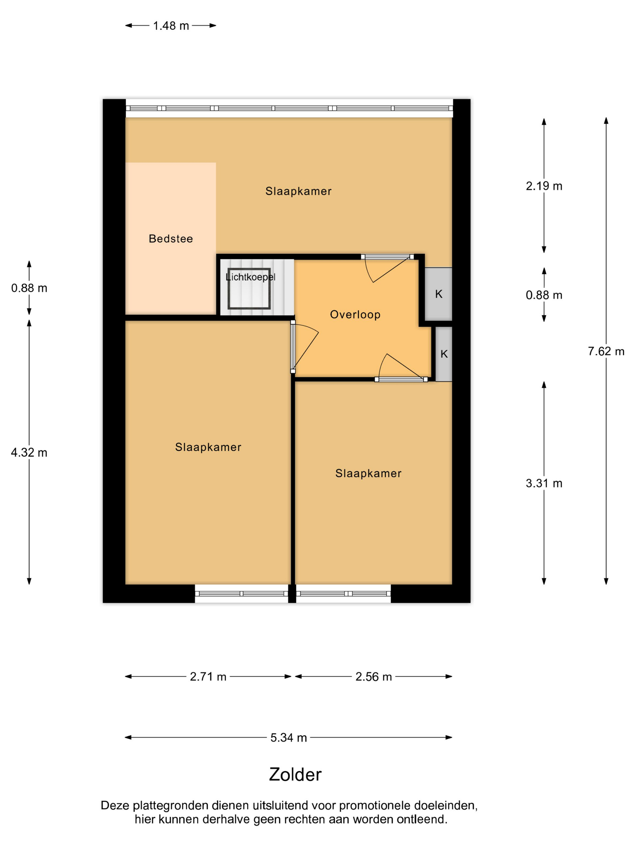 Langezand 150 - 8223 WL - lelystad-plattegrond-3