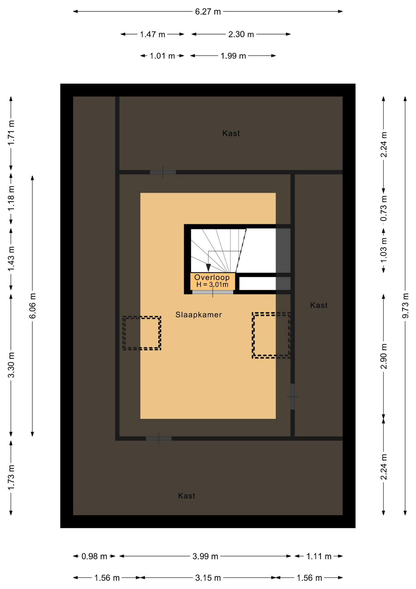 Assumburg 11 - 8226 RA - lelystad-plattegrond-3