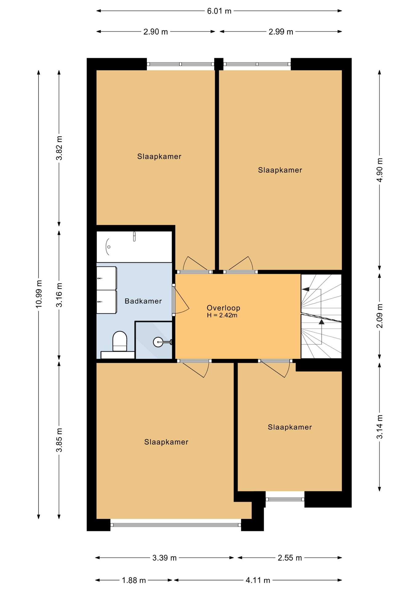 Cannenburch 24 - 8226 RR - lelystad-plattegrond-3