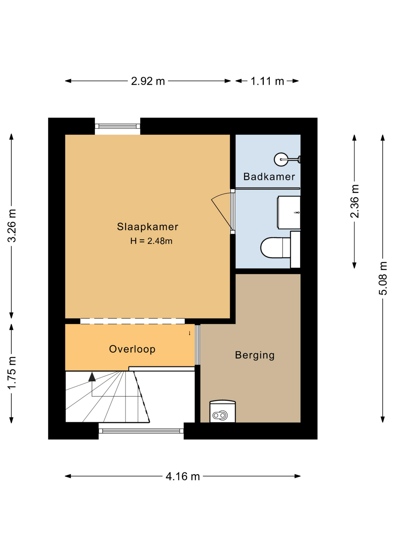 Den alerdinck 5 - 8226 RC - lelystad-plattegrond-2