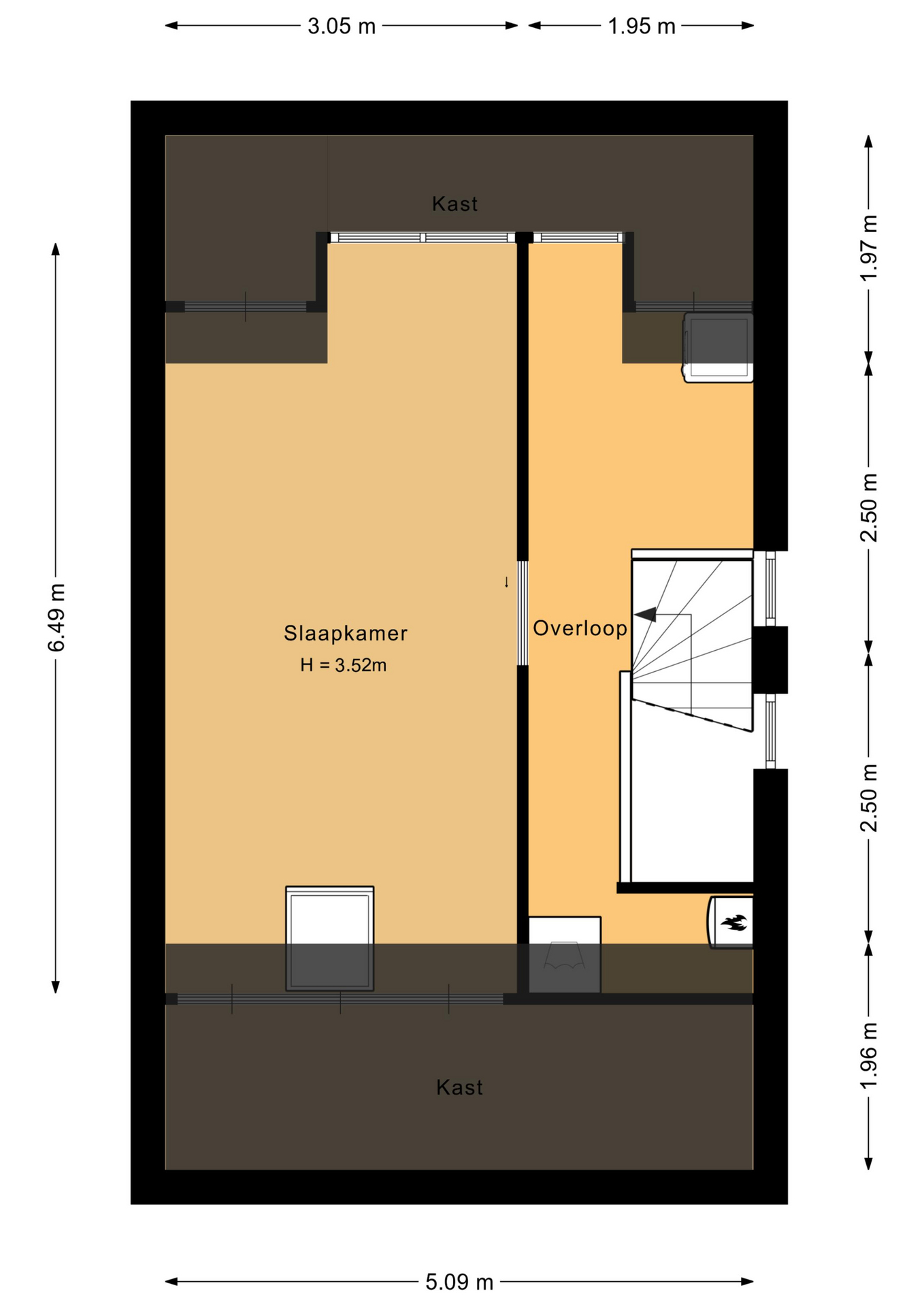 Doerianstraat 33 - 1336 NP - almere-plattegrond-3