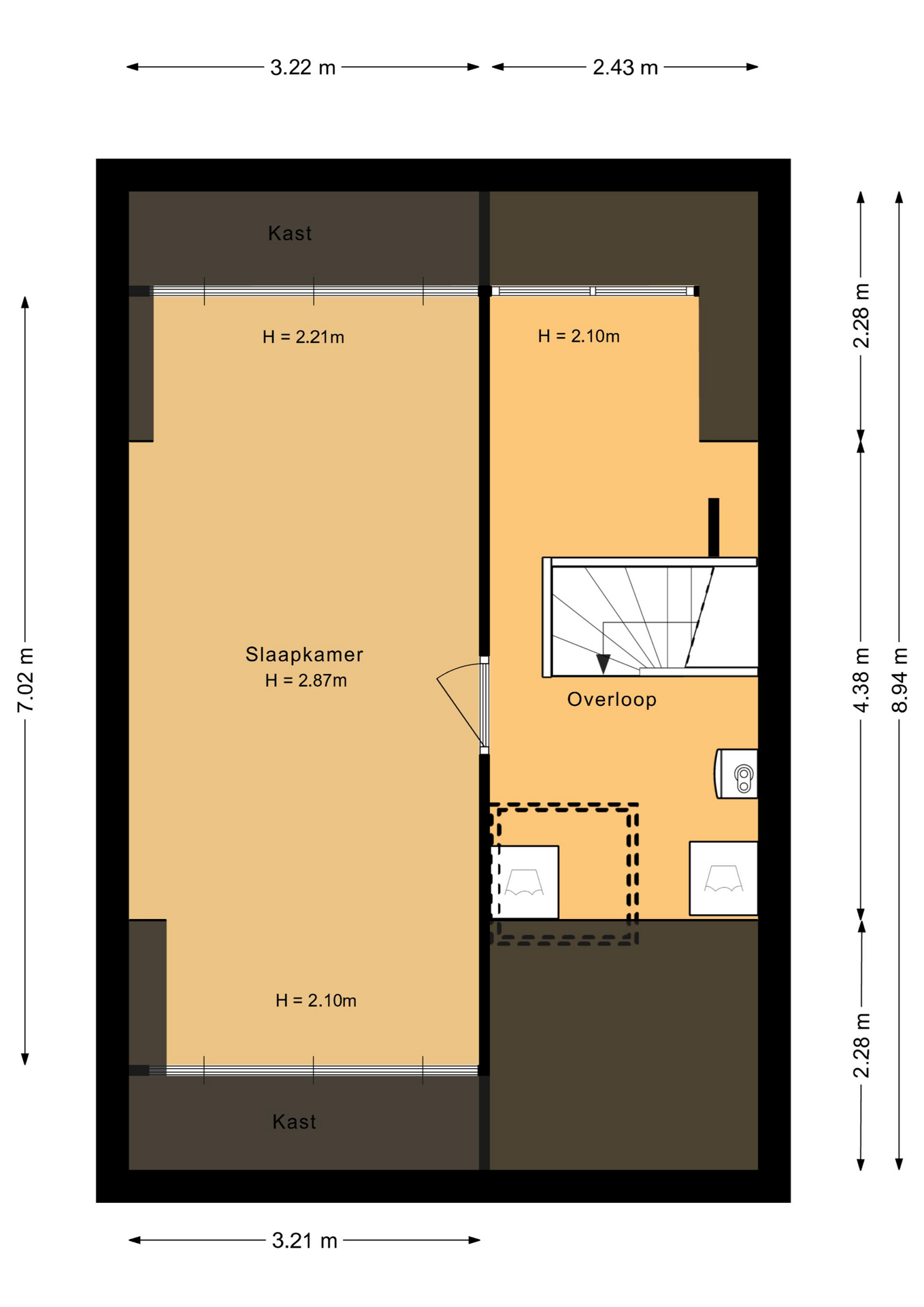 Galjoen 22 10 - 8243 MA - lelystad-plattegrond-3