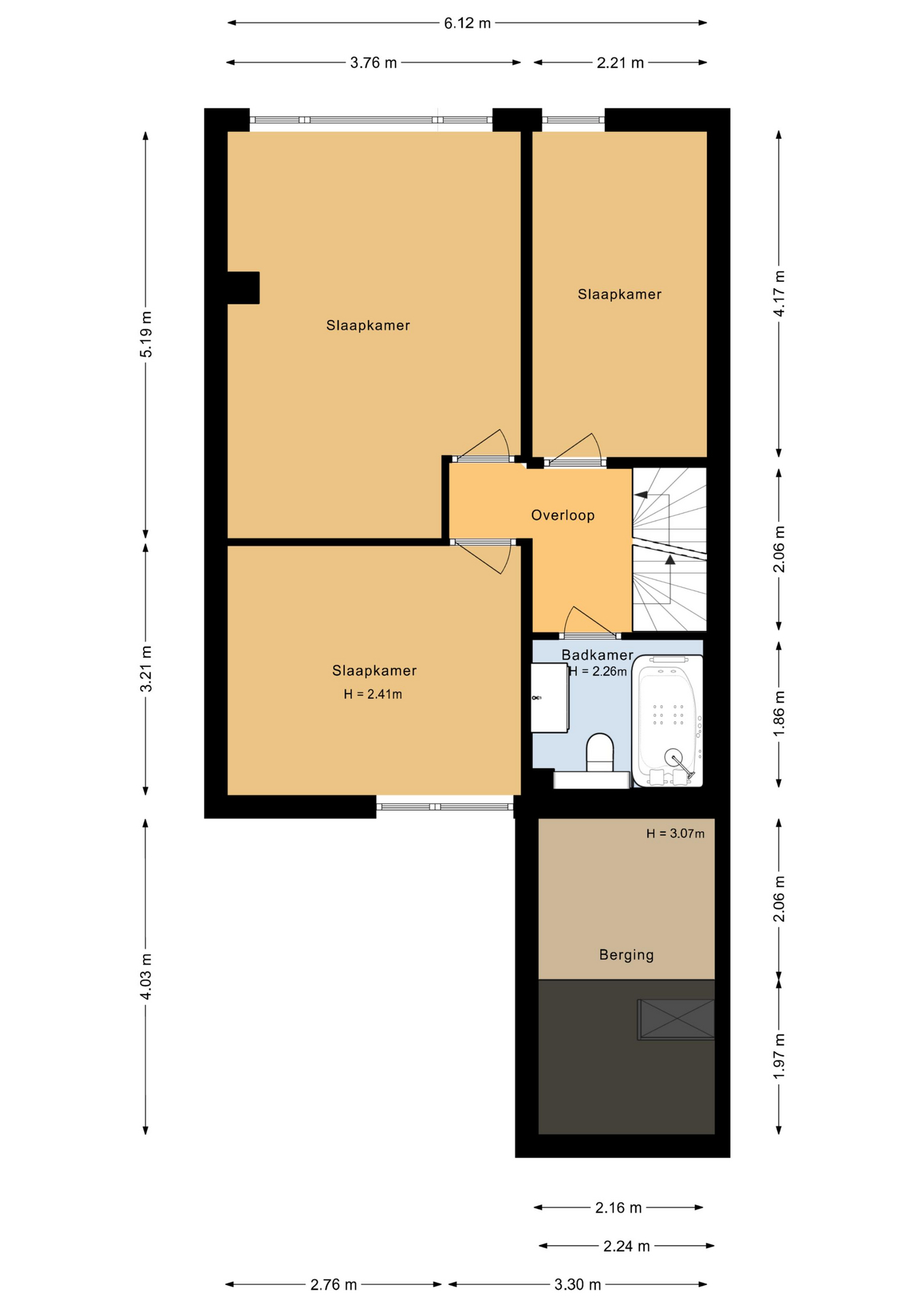 Hofstede 1 - 8212 WB - lelystad-plattegrond-2