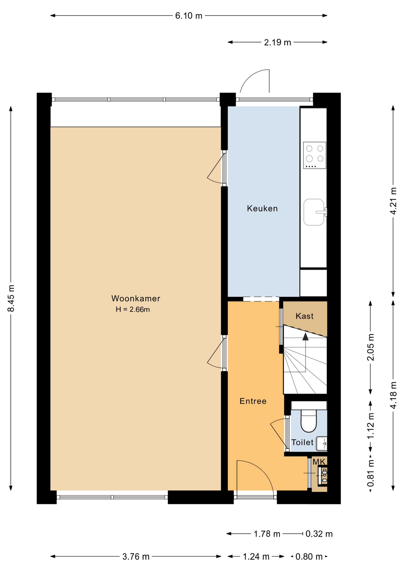 Hofstede 191 - 8212 WN - lelystad-plattegrond-1