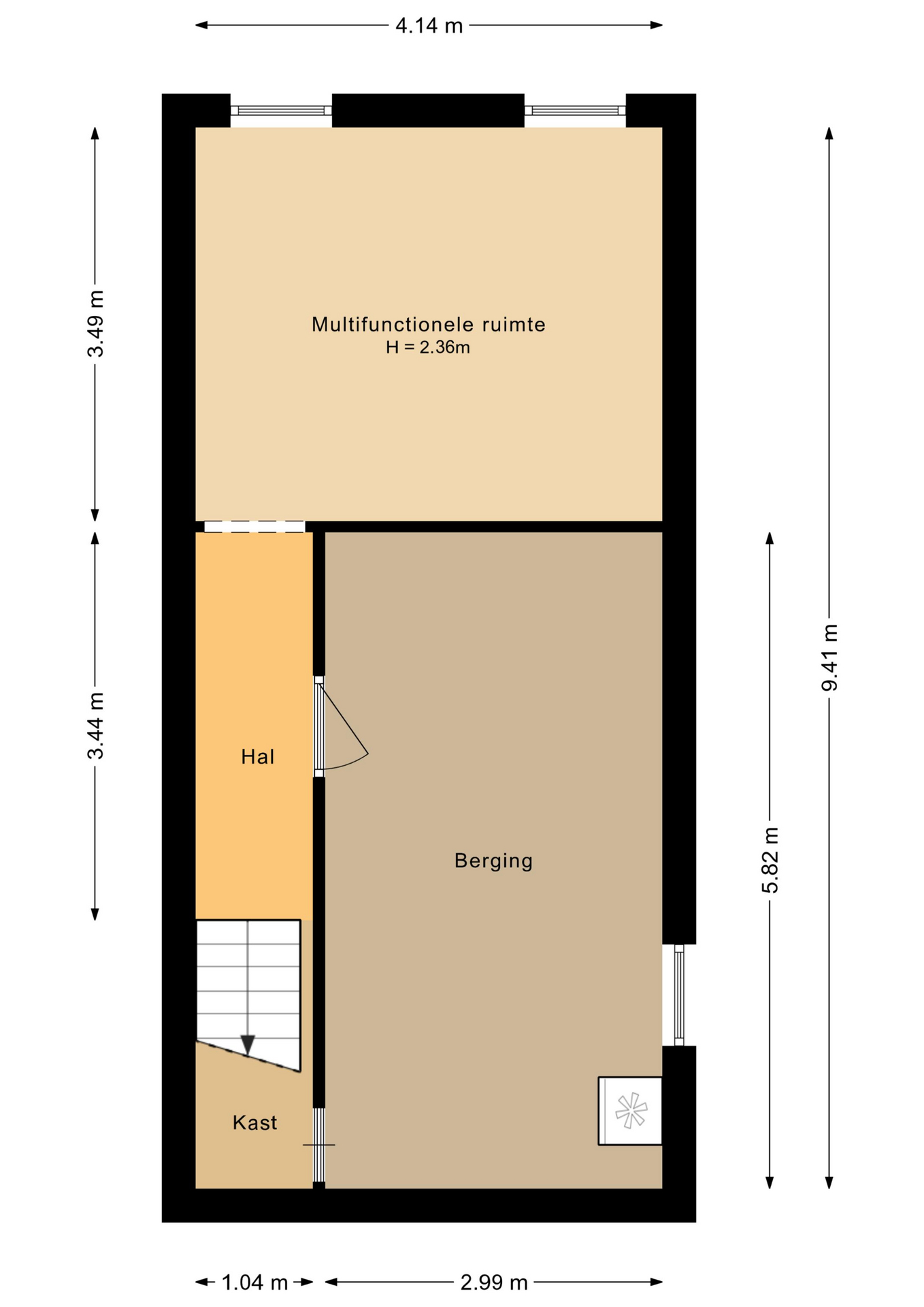 Hollandse hout 262 - 8244 GL - lelystad-plattegrond-3