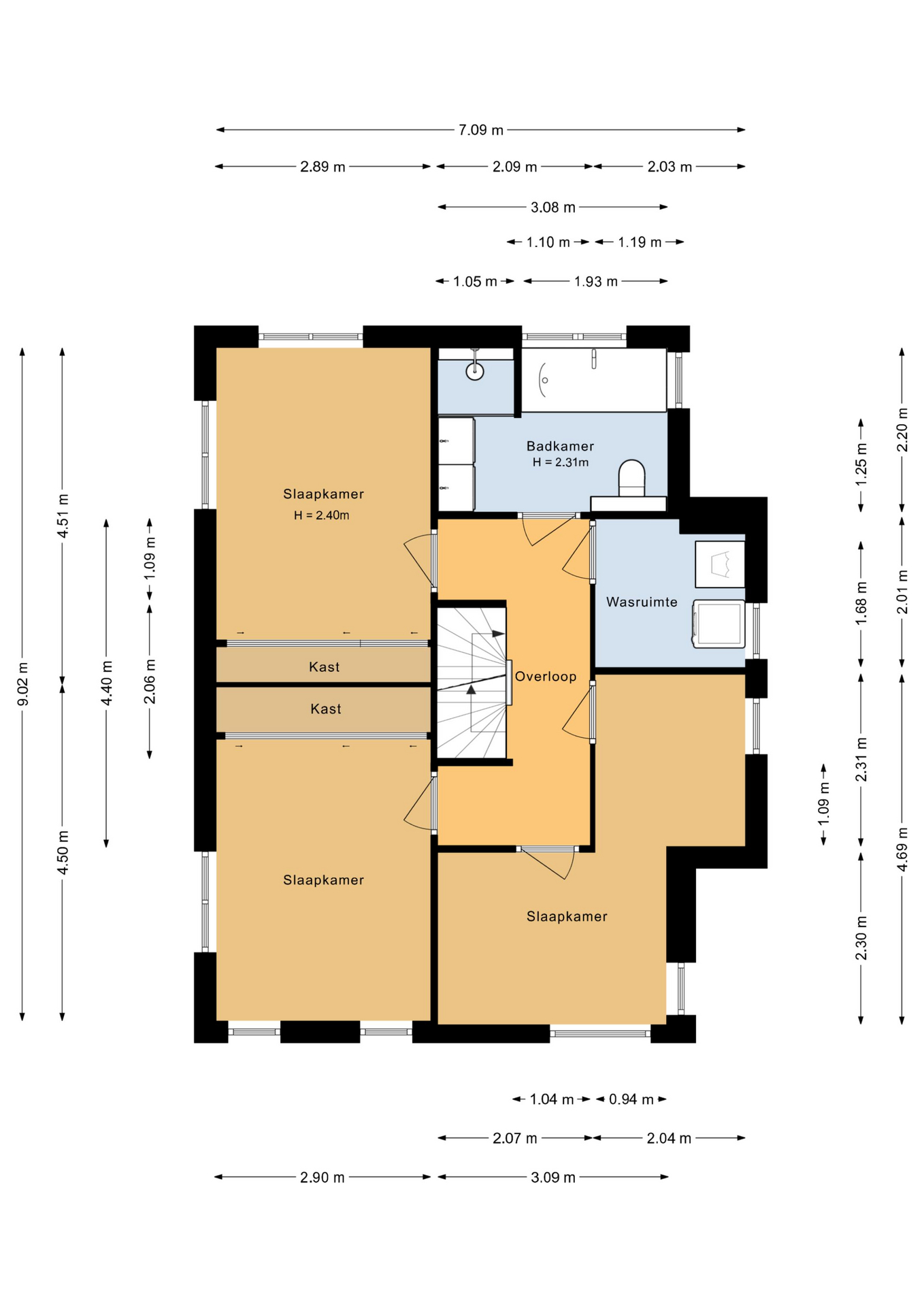 Hollandse hout 328 - 8244 GP - lelystad-plattegrond-2