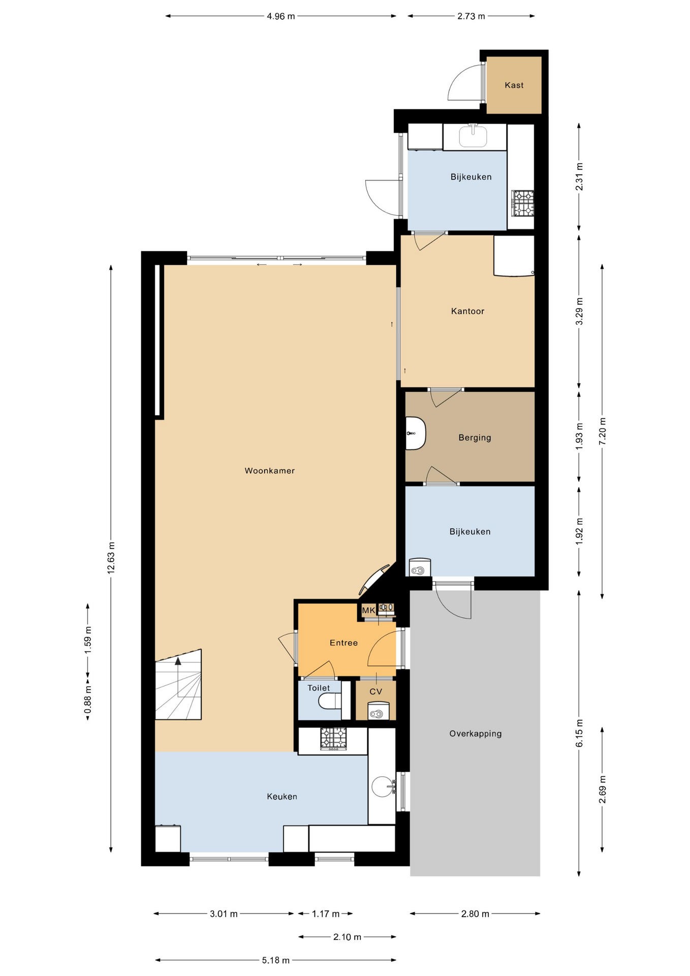 Horst 26 54 - 8225 PB - lelystad-plattegrond-1
