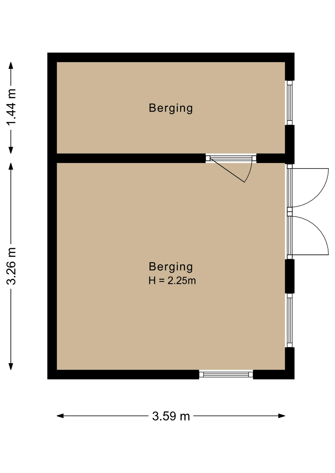 Jol 33 3 - 8243 HD - lelystad-plattegrond-4