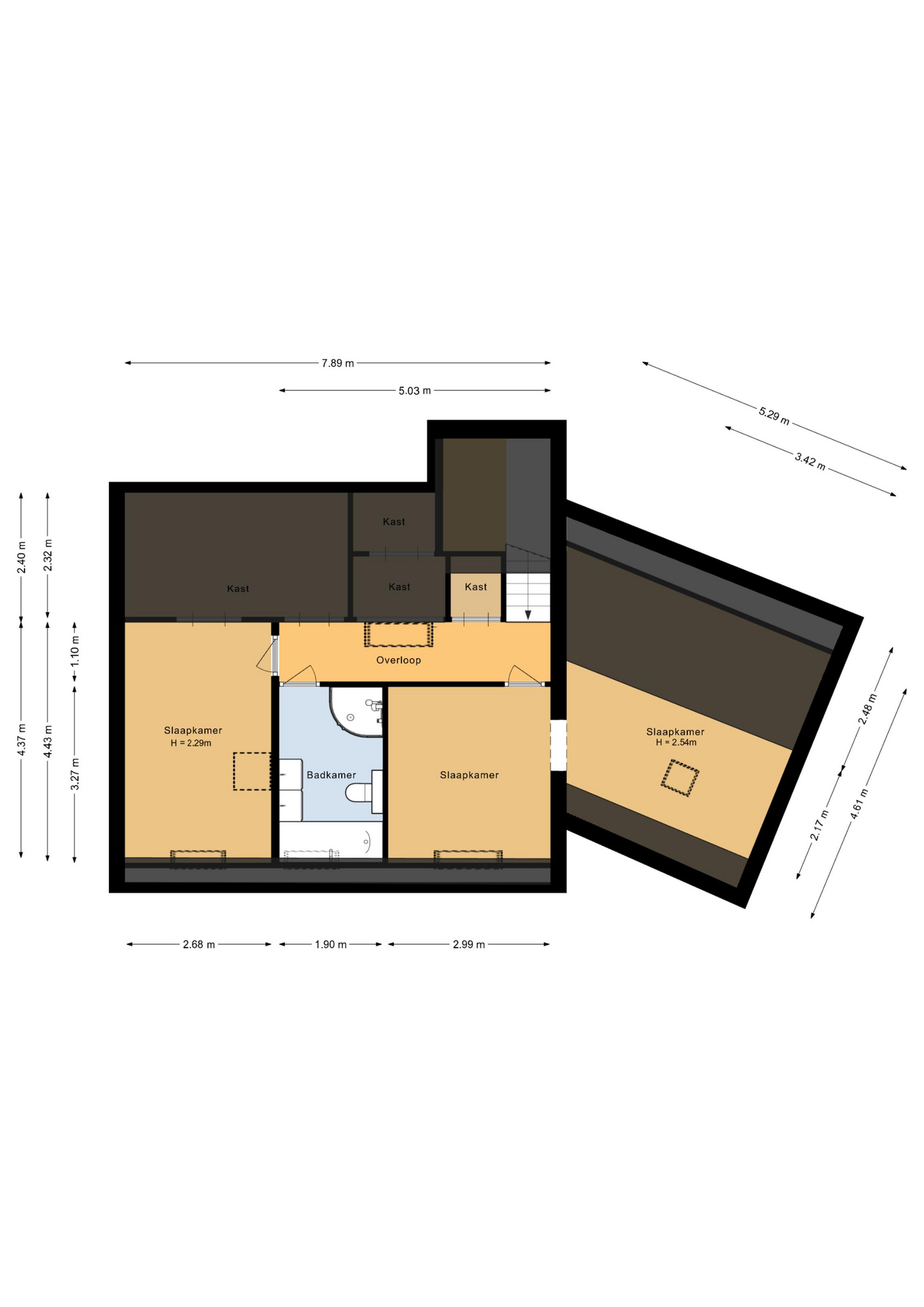 Jol 33 3 - 8243 HD - lelystad-plattegrond-2