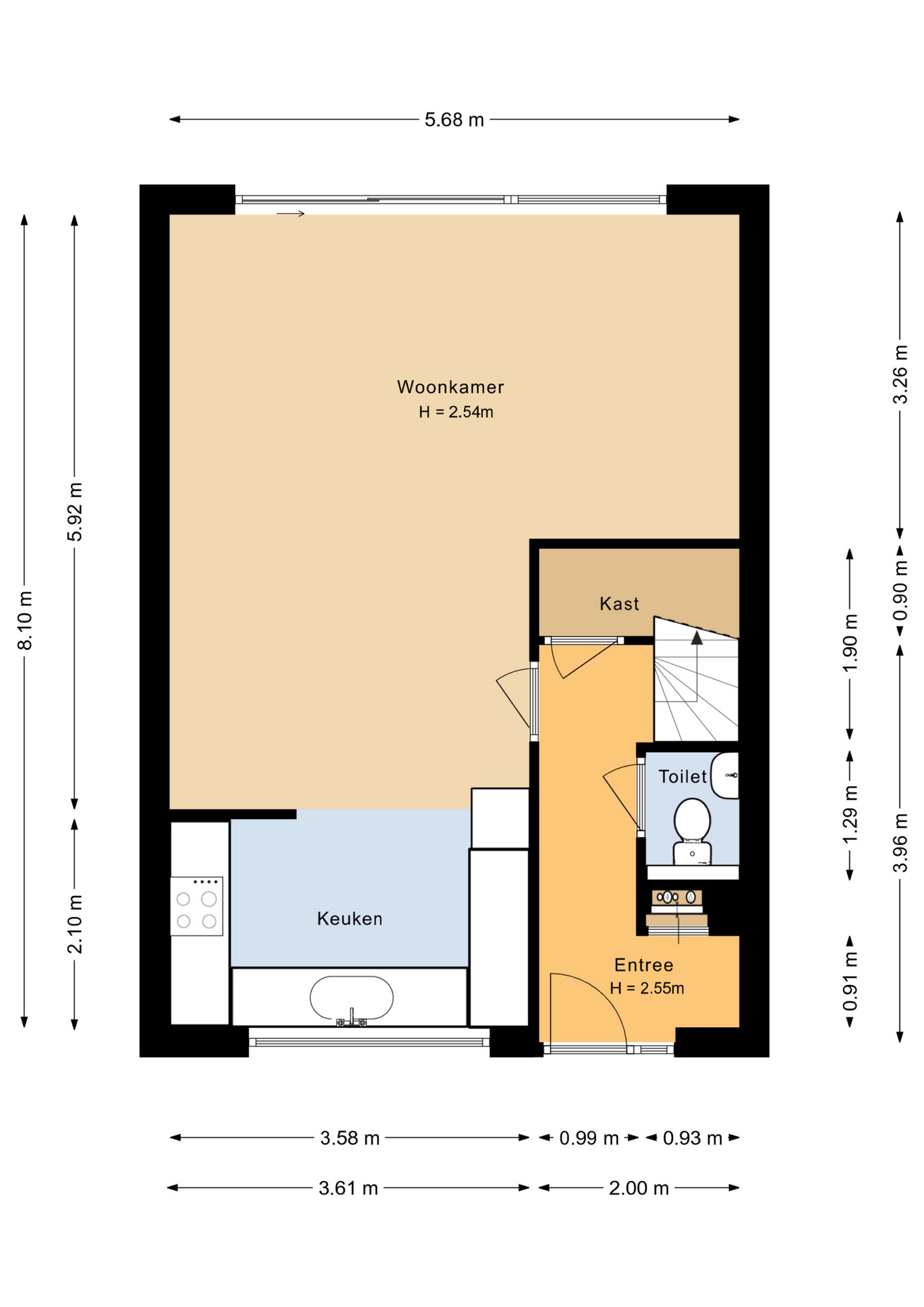Karveel 07 24 - 8231 AL - lelystad-plattegrond-1