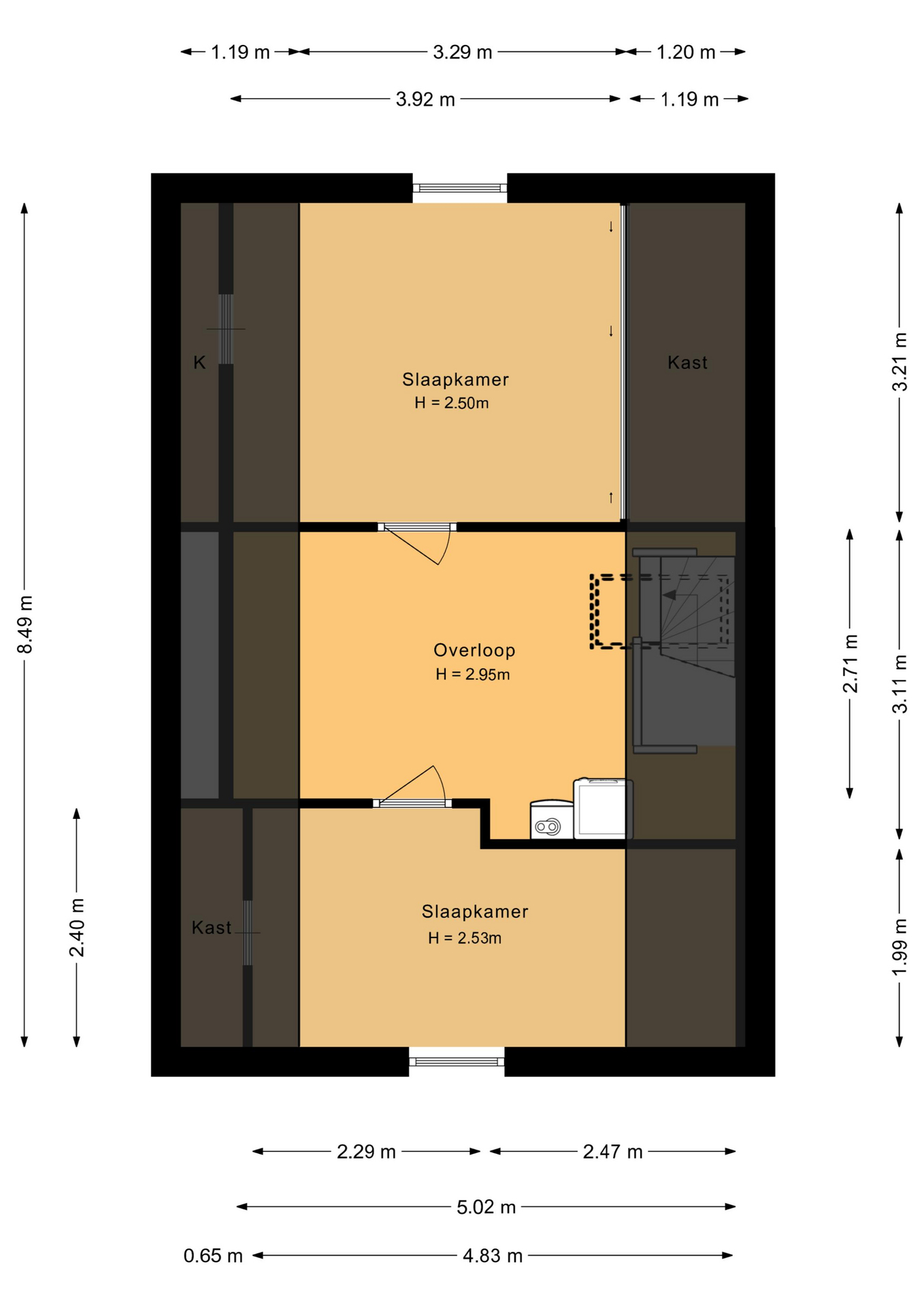 Karveel 07 24 - 8231 AL - lelystad-plattegrond-4