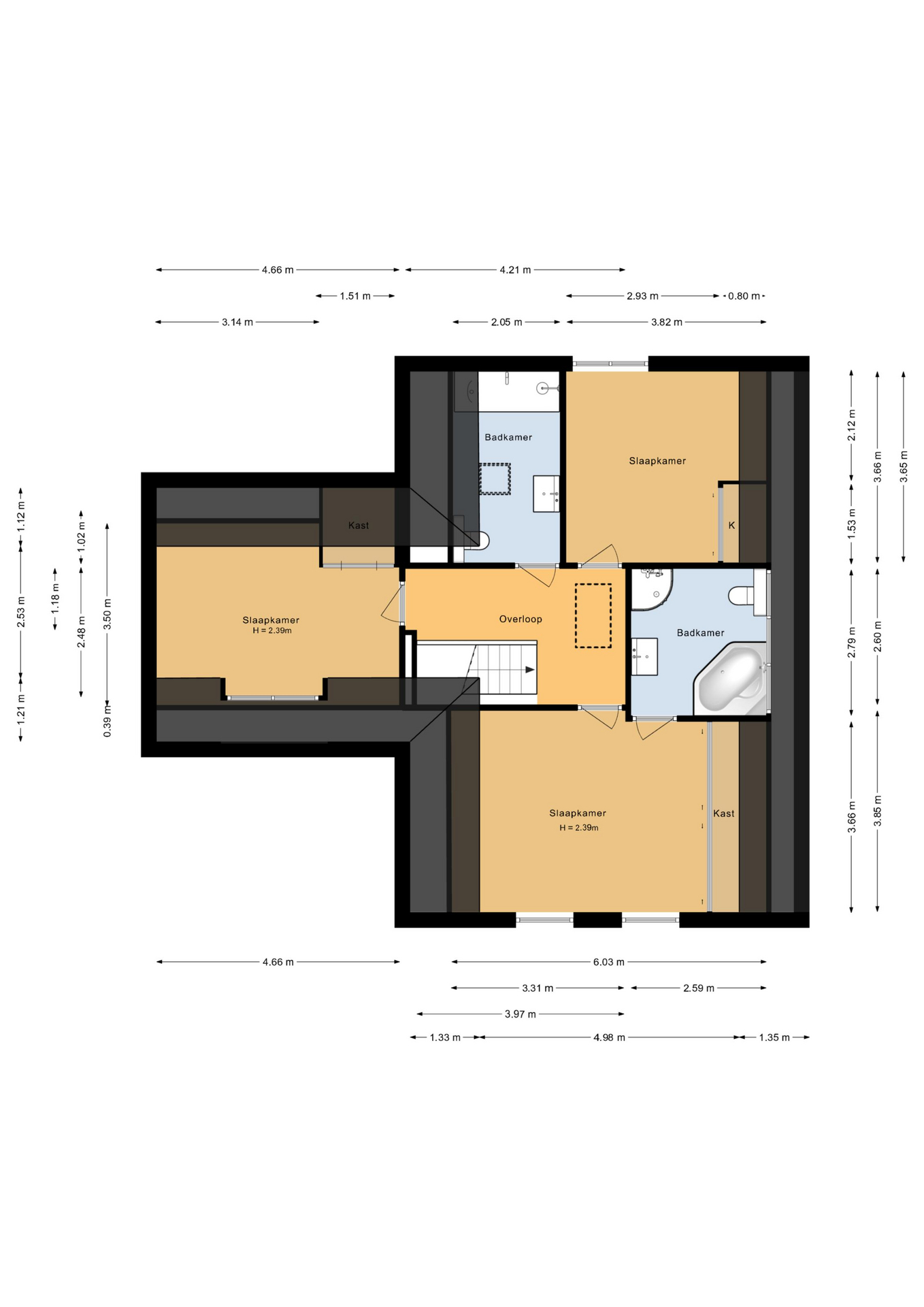 Kempen 10 - 8245 GK - lelystad-plattegrond-2