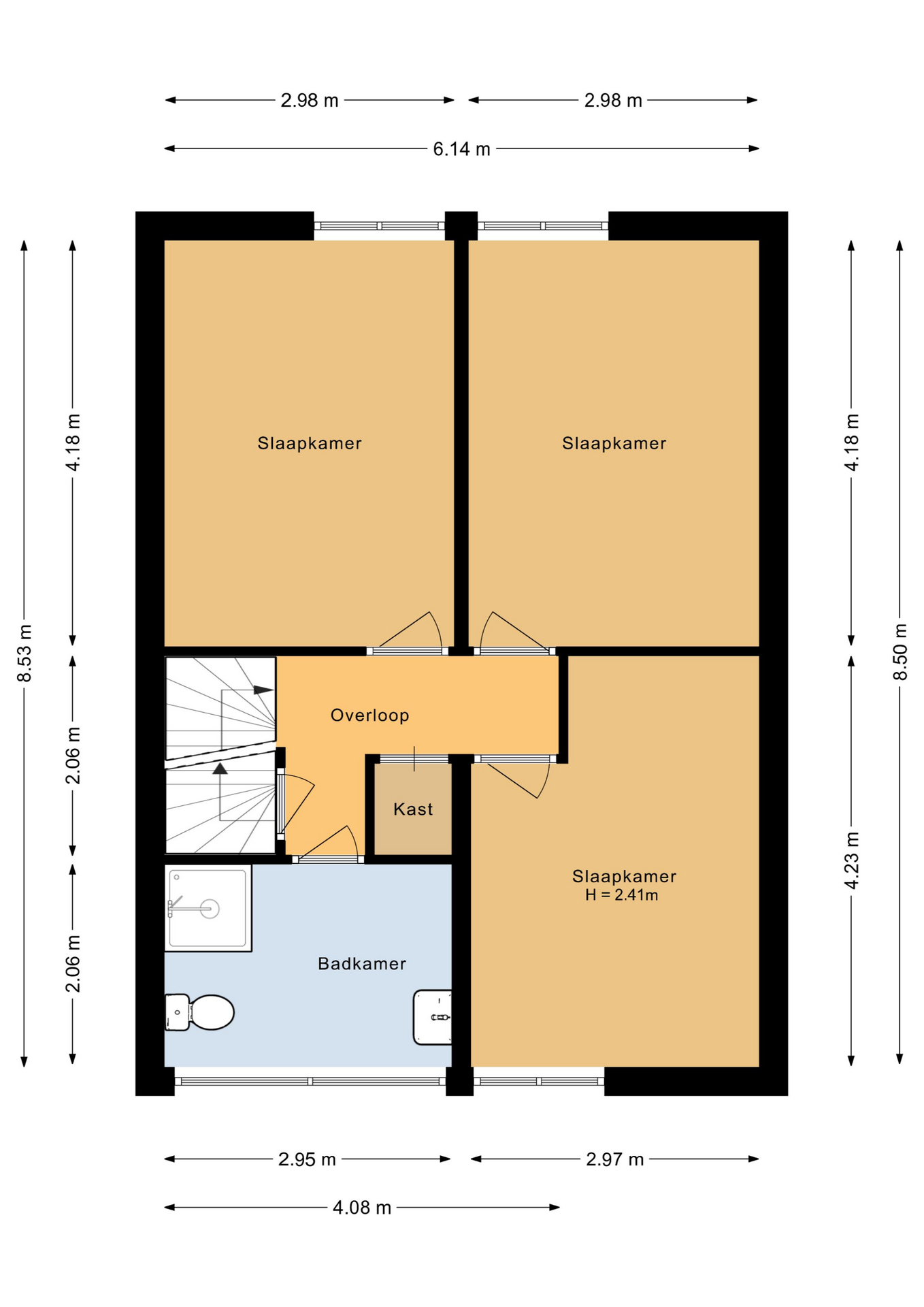 Kreek 57 - 8212 XC - lelystad-plattegrond-2