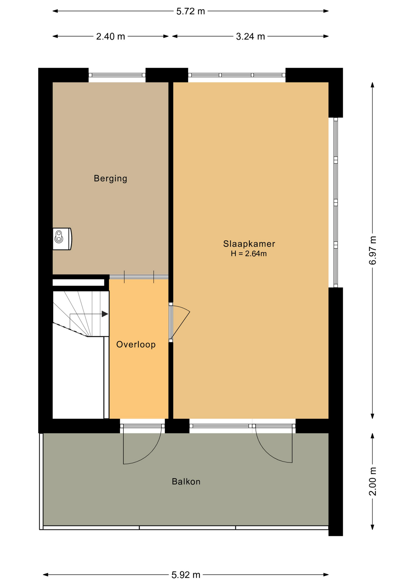 Kuifjestraat 7 - 1336 MH - almere-plattegrond-3