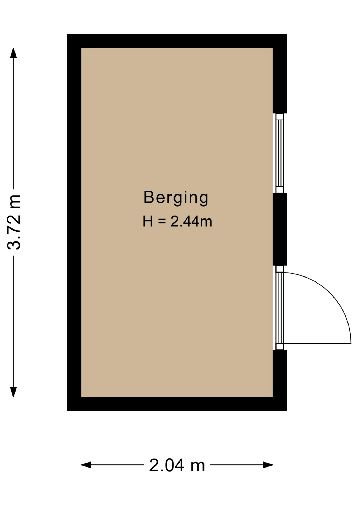 Punter 14 33 - 8242 DD - lelystad-plattegrond-4