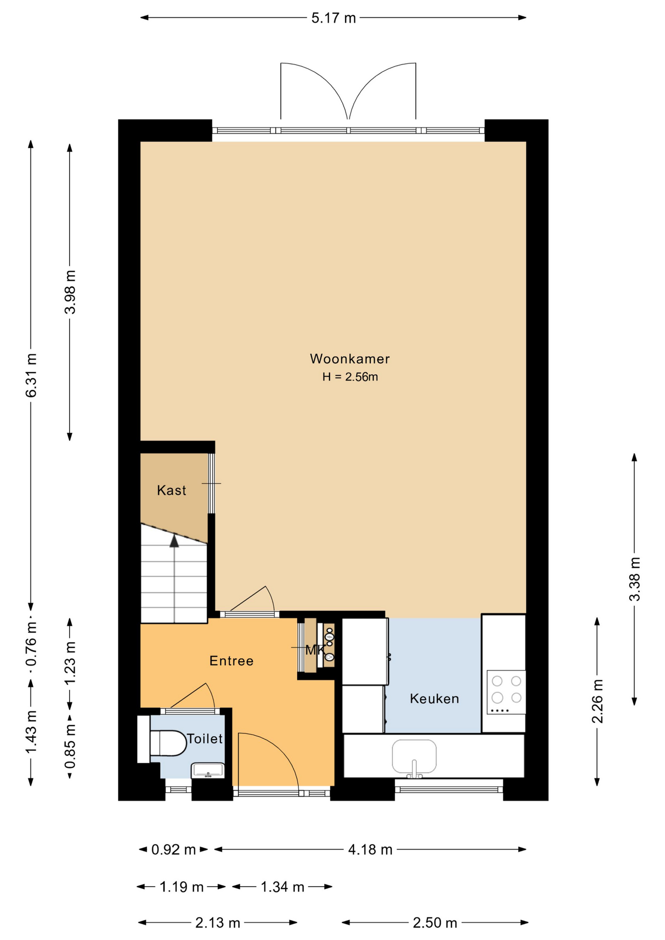 Schermer 144 - 8244 AR - lelystad-plattegrond-1