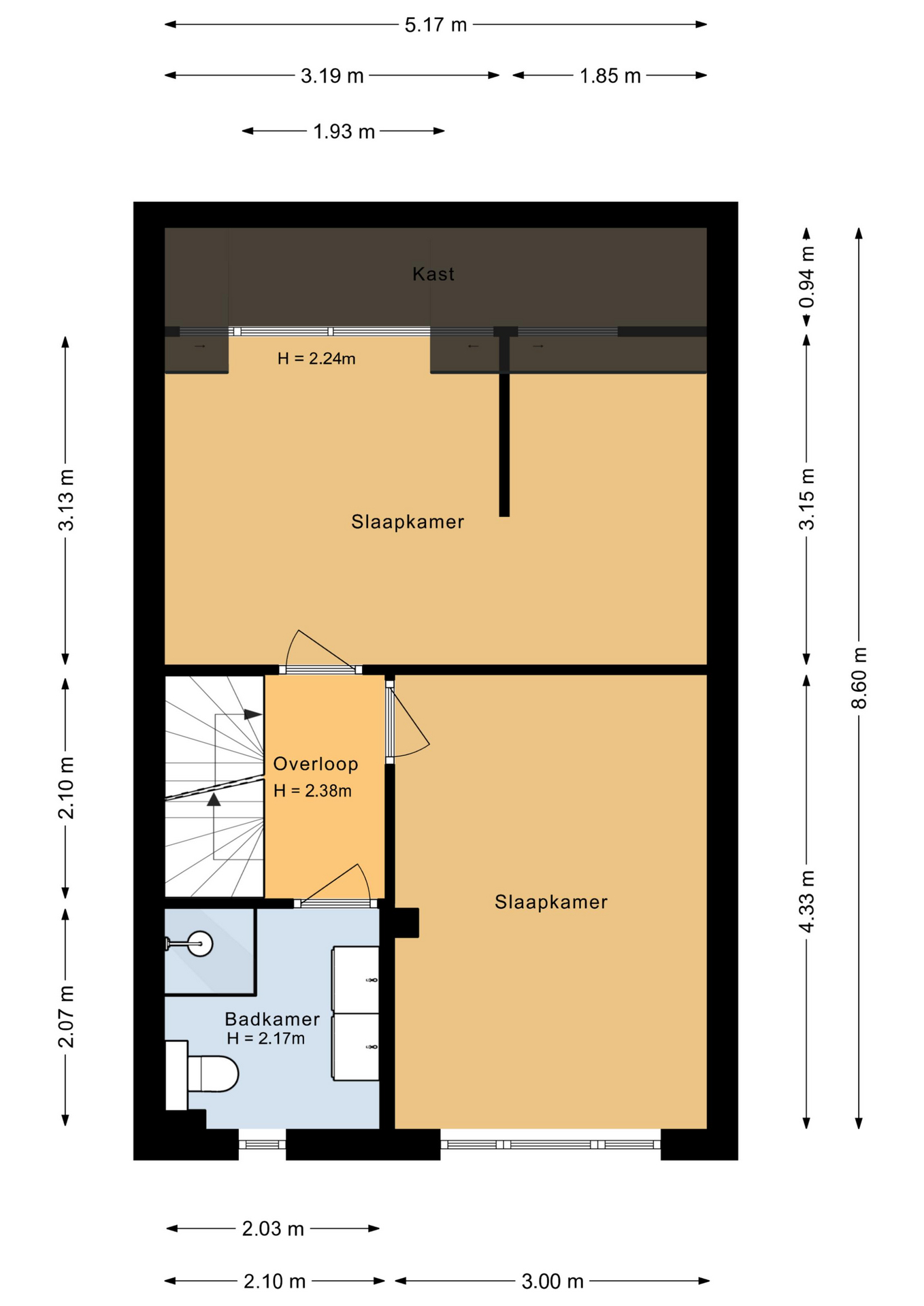 Schermer 144 - 8244 AR - lelystad-plattegrond-2