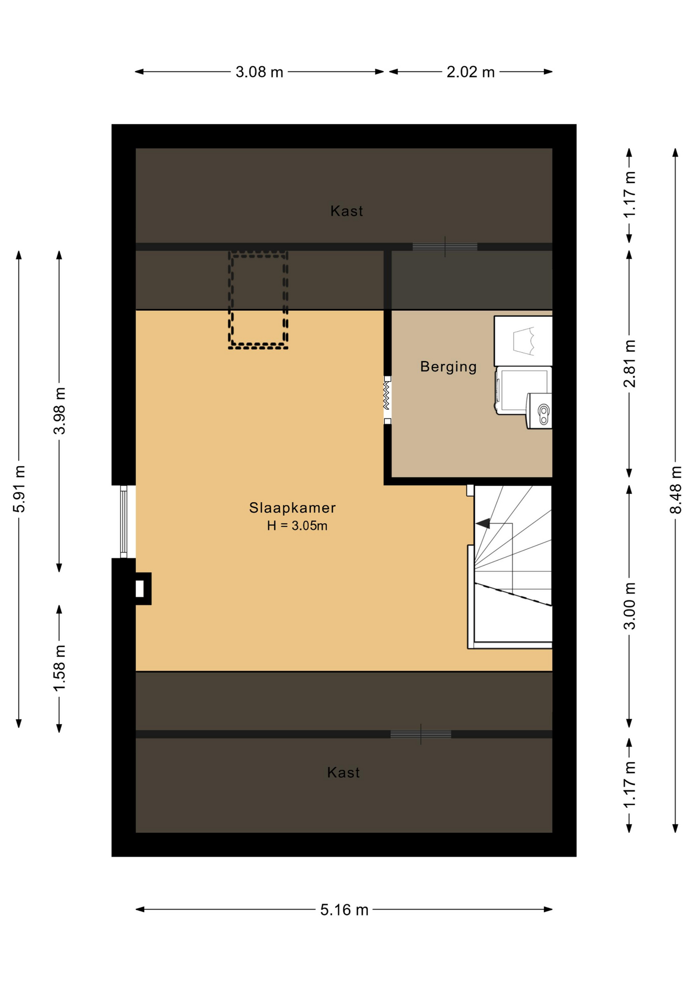 Schouw 48 64 - 8232 BC - lelystad-plattegrond-3