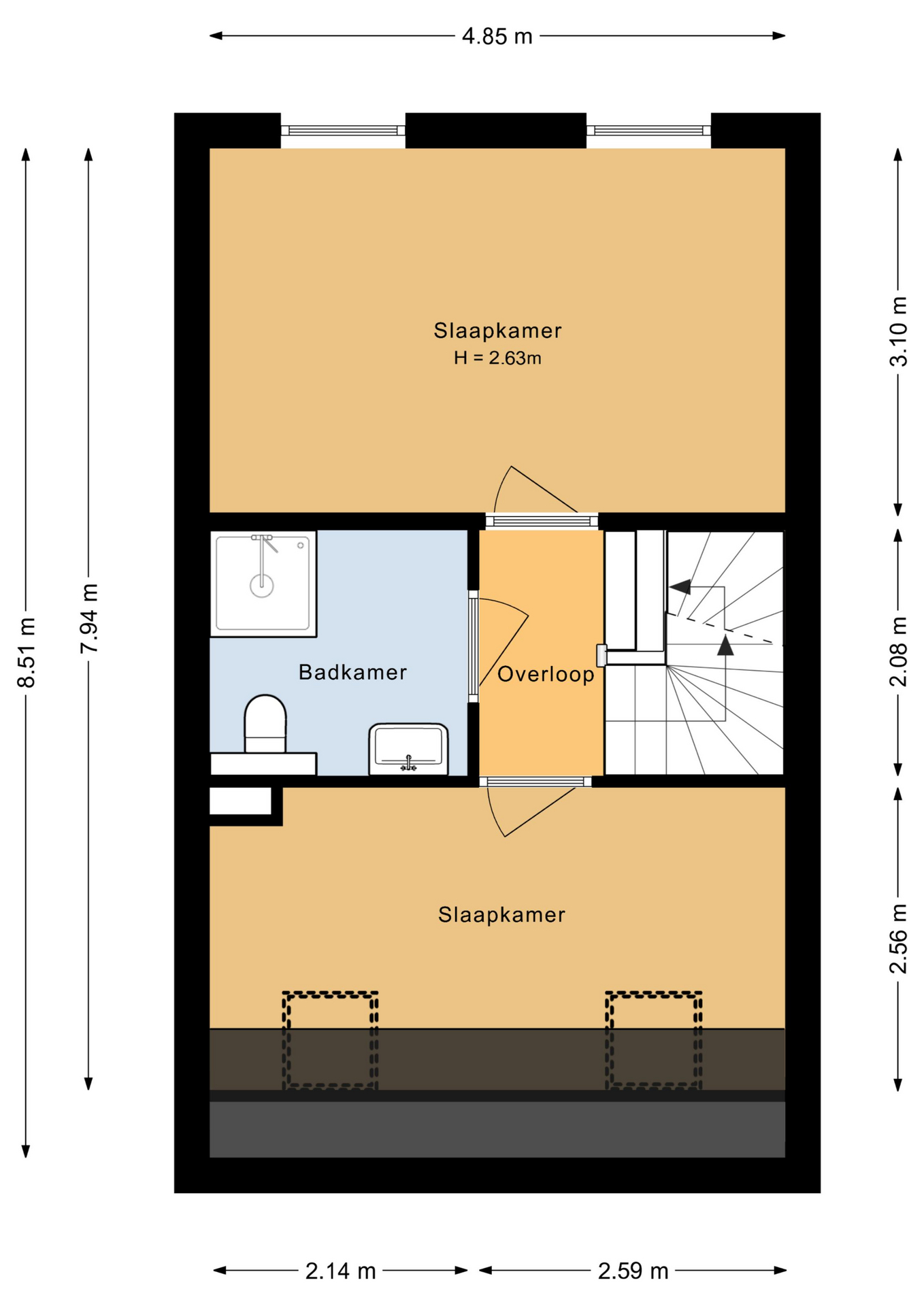 Tormentilstraat 21 - 8245 JA - lelystad-plattegrond-2