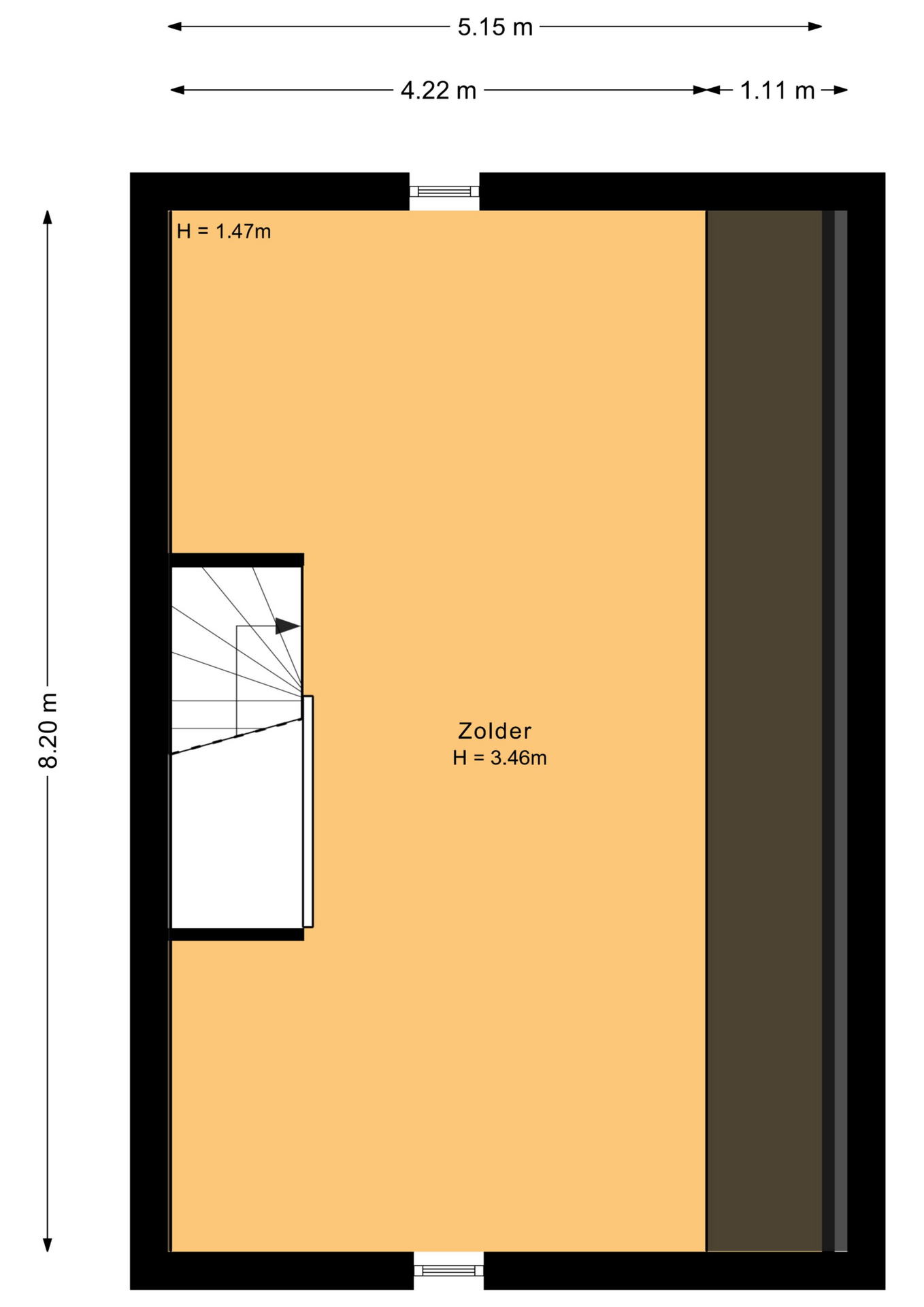 Torenkruid 2 - 8245 LK - lelystad-plattegrond-3