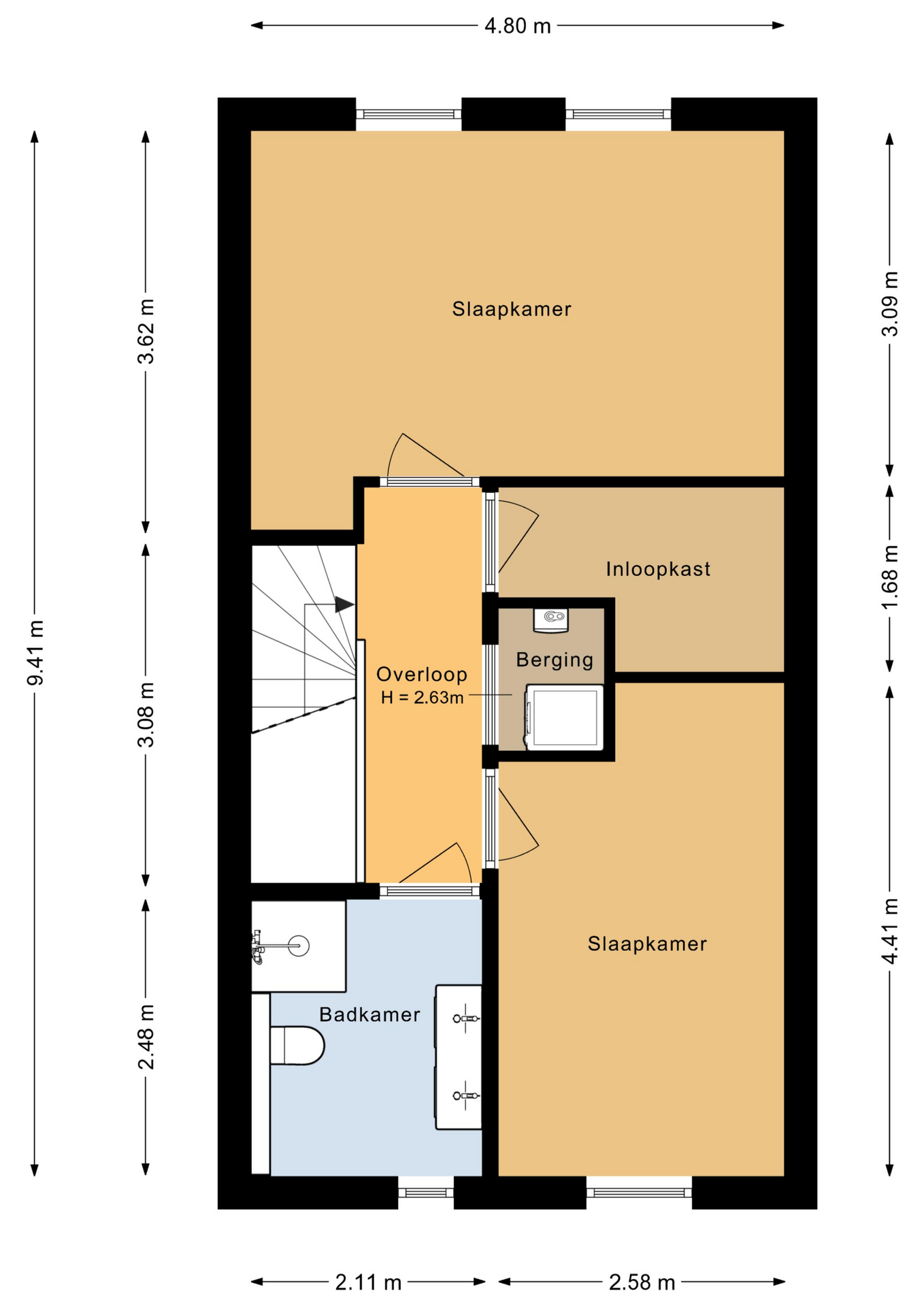 Waterbies 12 - 8245 HN - lelystad-plattegrond-2