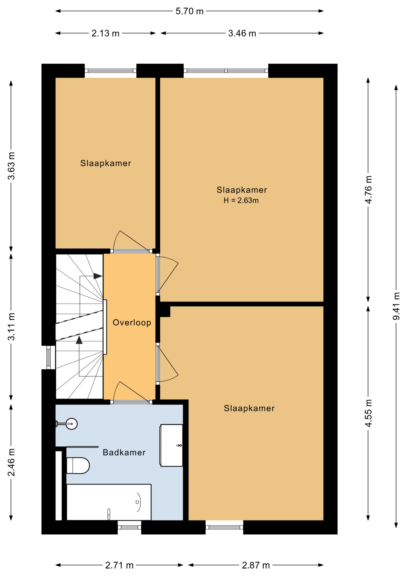Waterbies 8 - 8245 HN - lelystad-plattegrond-2