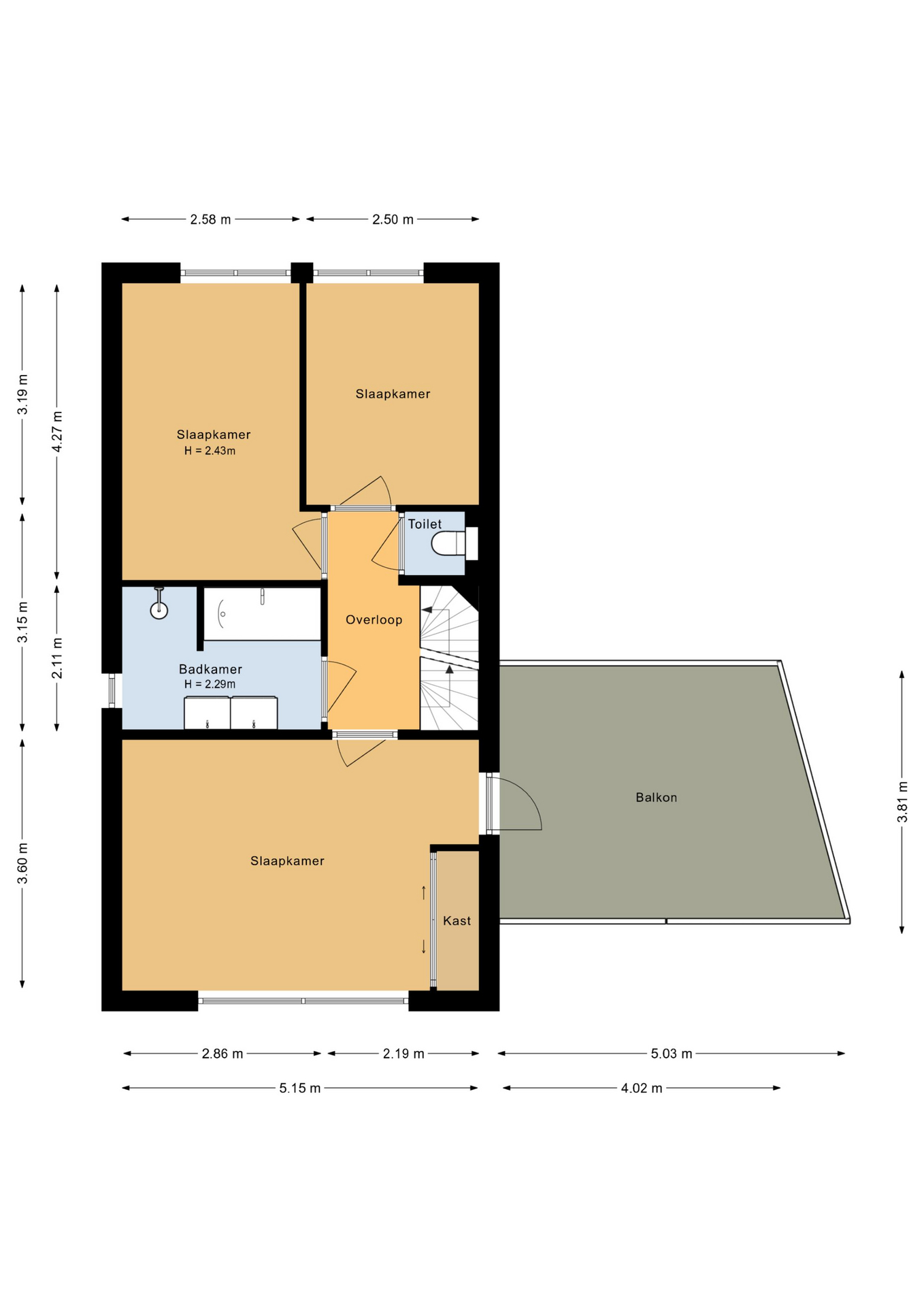 Waterland 47 - 8245 GG - lelystad-plattegrond-2