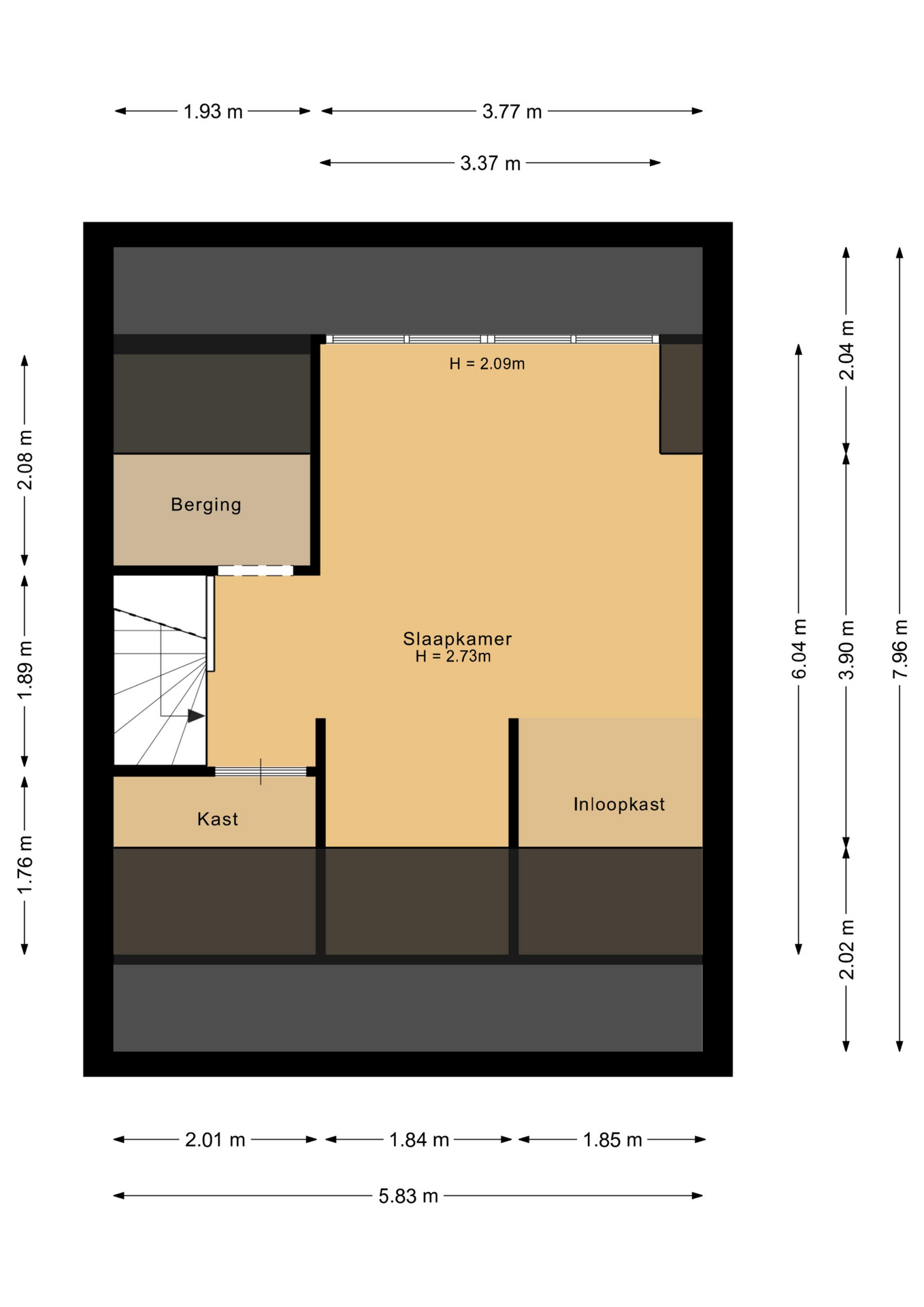 Wijngaard 223 - 8212 CN - lelystad-plattegrond-3