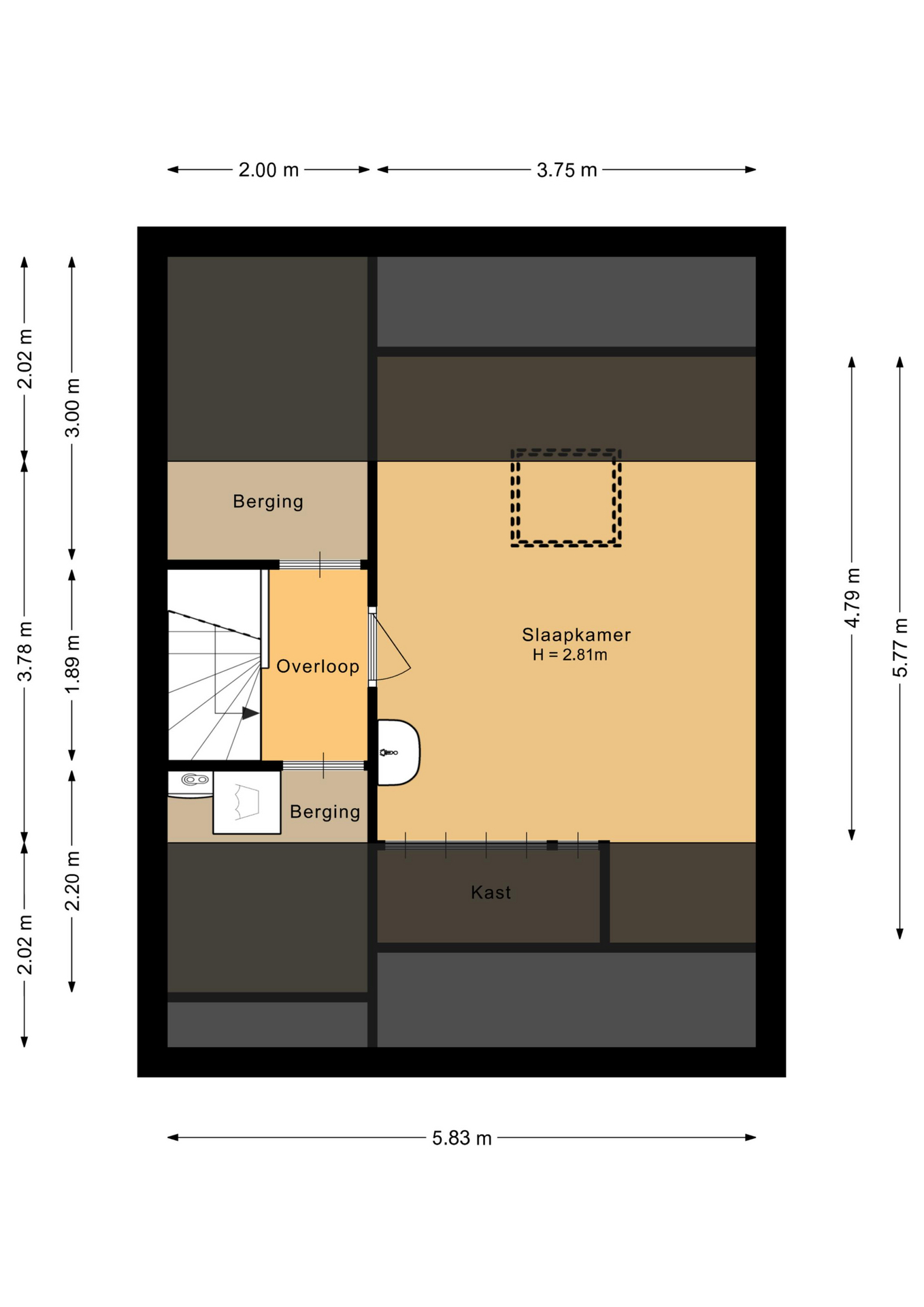 Wijngaard 73 - 8212 CD - lelystad-plattegrond-3